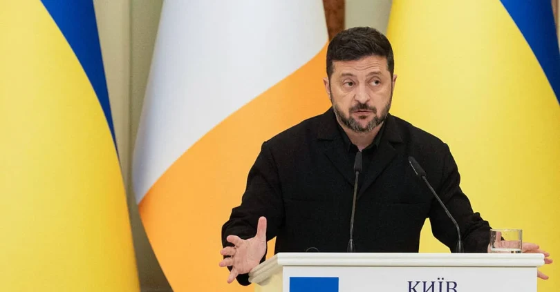 ukraine s zelenskiy russia wants to bring in 30 000 north korean troops to conflict