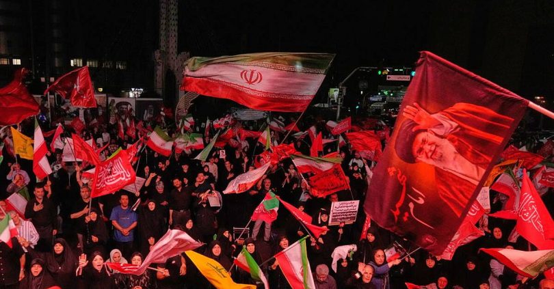 us military says it is striking iran in response to attack on civilian vessel