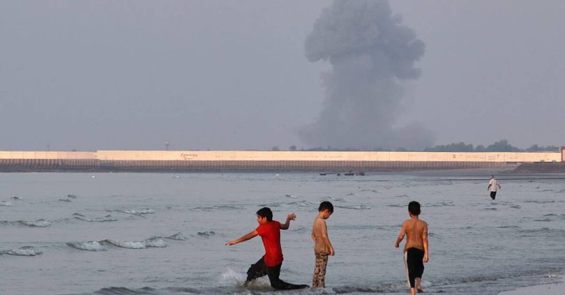 us restores blockade in strait of hormuz as iran attacks gulf nations